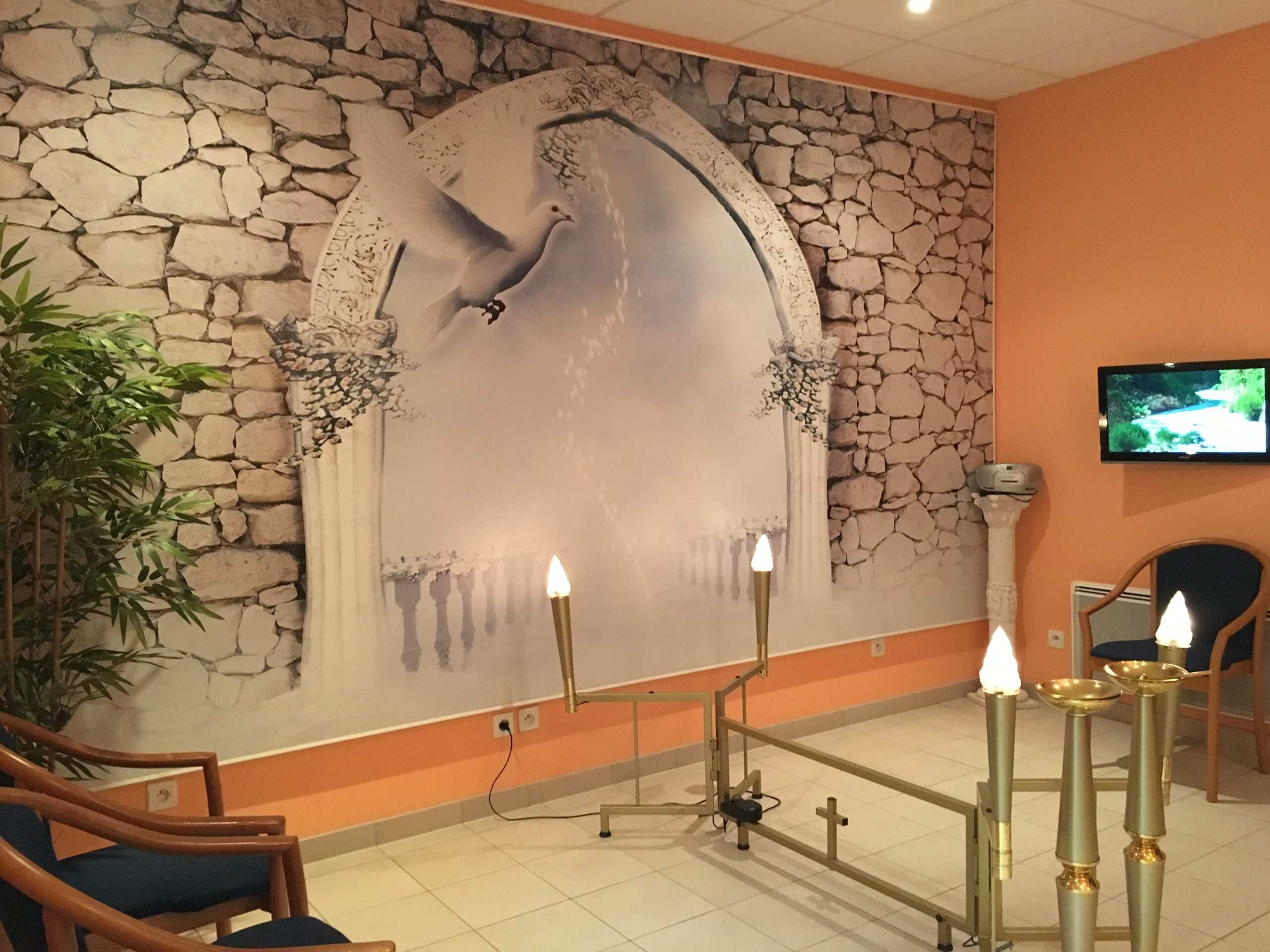 Photo de Chambre Funéraire Le Paradis Blanc